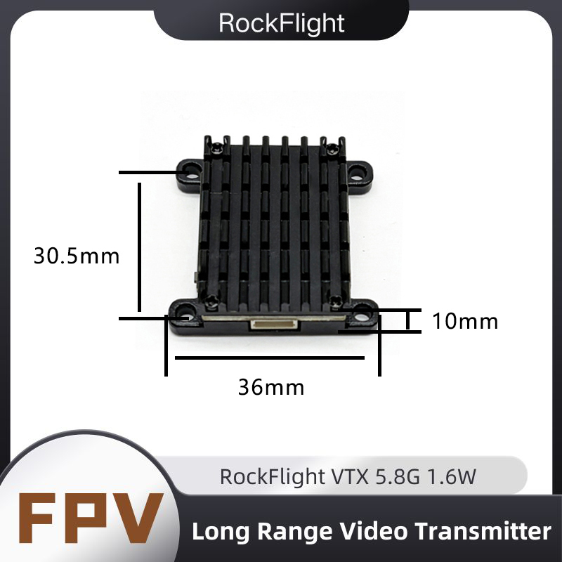 RockFlight TX663 VTX 5.8G 48CH - Drone Frame 评论和价格
