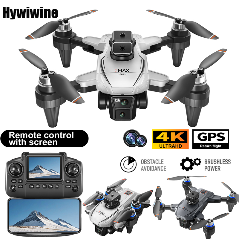 GPS RC Drone With Screen 4K Pr - Drone Gps Mount 评论和价格